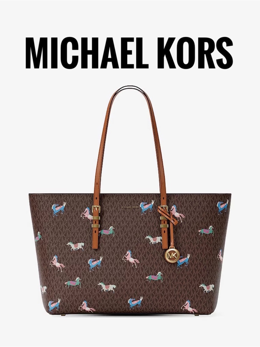 Michael Kors Quinn Large Bag year of the Horse ✨Brand new